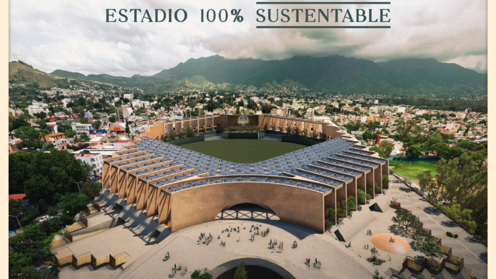 El nuevo estadio de los Guerreros de Oaxaca será 100% sustentable | @GuerrerosOax