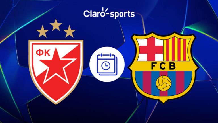 Estrella Roja vs Barcelona, en vivo: Horario y dónde ver por TV el partido de la jornada 4 de la Champions League