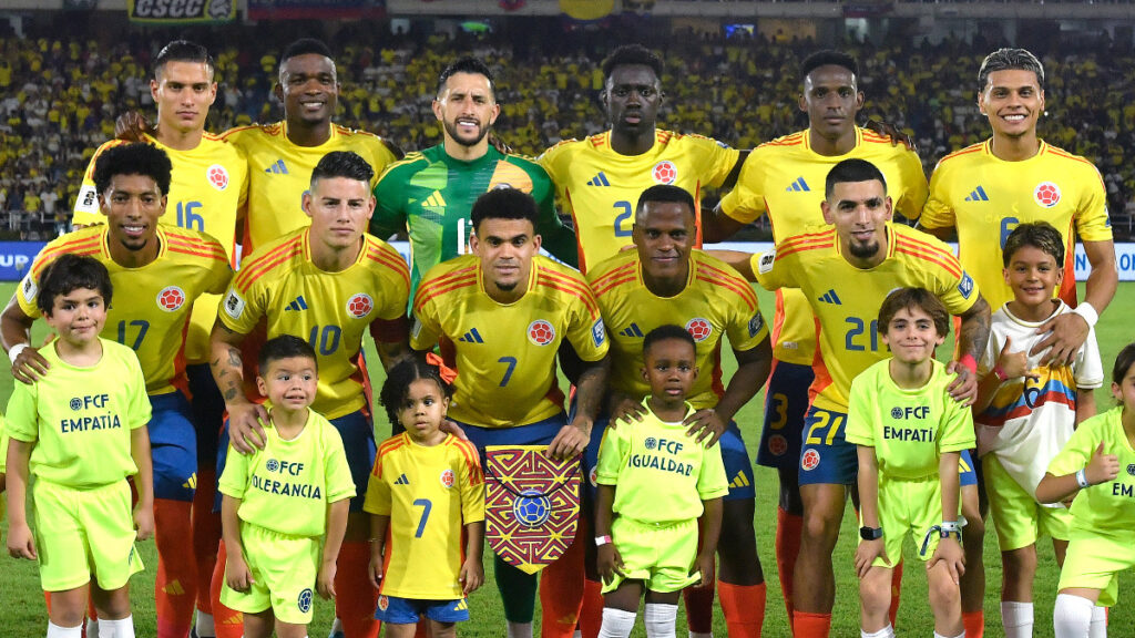 Jugadores de la Selección Colombia. - Getty Images.