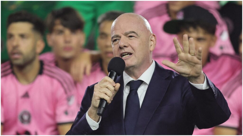 Gianni Infantino, presidente de la FIFA previo al Mundial de Clubes | Reuters