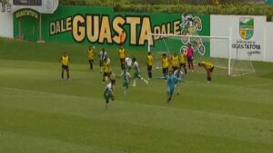 ¡En el último minuto! El arquero Luis Morán rescata el empate de Antigua ante el Guastatoya