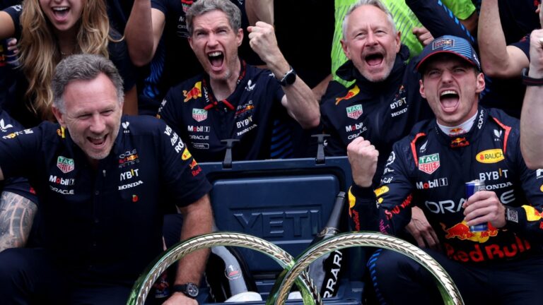 Christian Horner llena de flores a Verstappen por su impresionante victoria en Interlagos: “Fue una carrera de campeón”