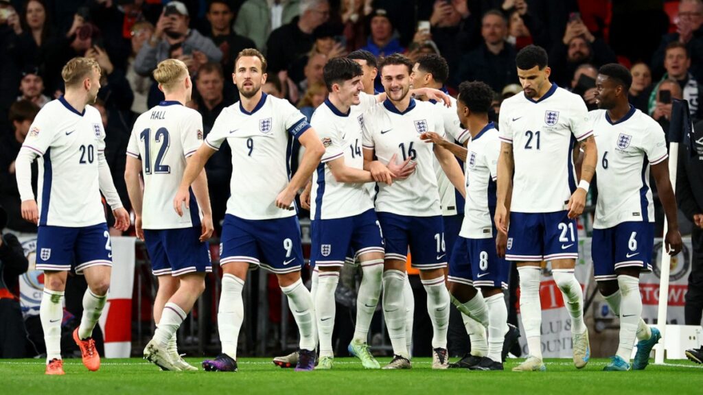 Inglaterra asciende a la Liga A de la Nations League con apabullante victoria sobre Irlanda