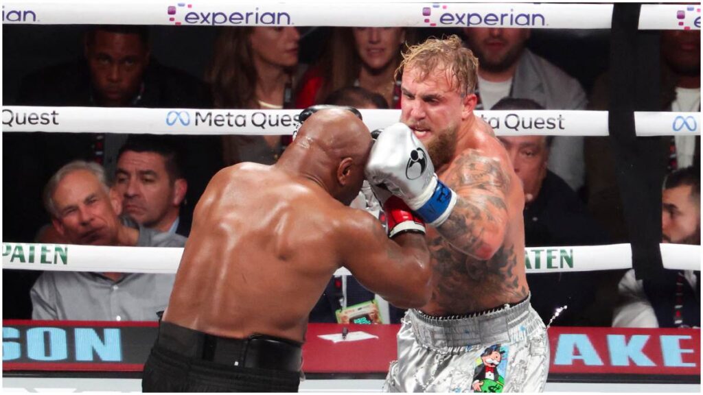 Jake Paul vence a Mike Tyson en el Estadio de Dallas Cowboys | Reuters