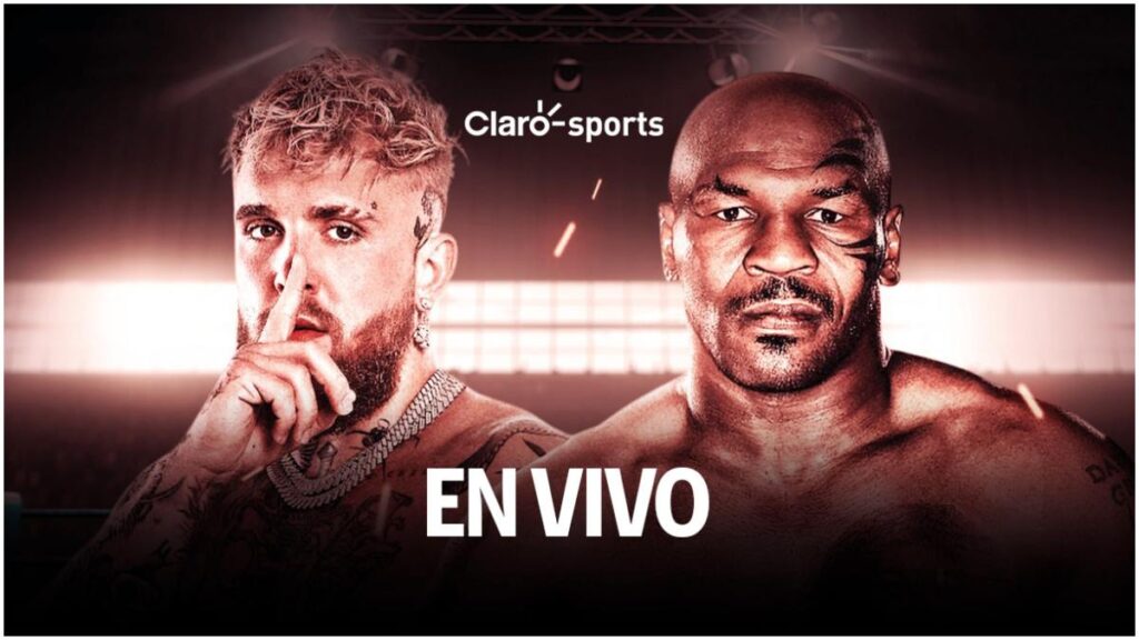 Jake Paul vs Mike Tyson, transmisión en vivo online | Claro Sports