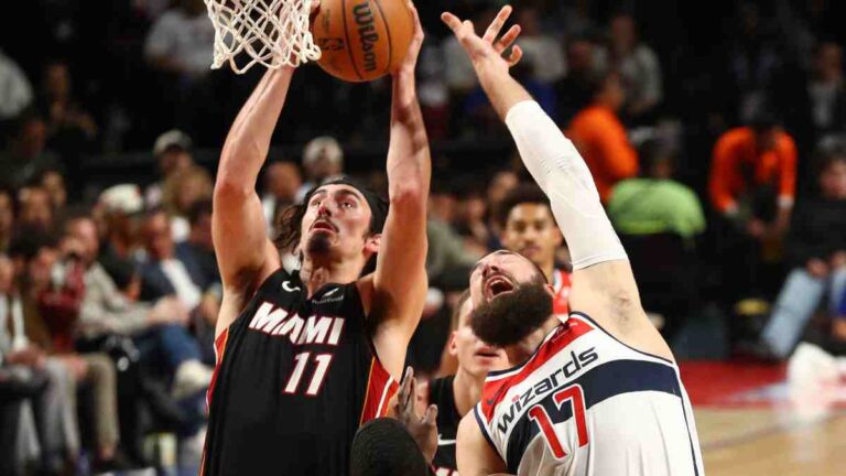 Jaime Jaquez y el Miami Heat propinan histórica paliza a los Washington Wizards en el NBA Mexico City Game 2024