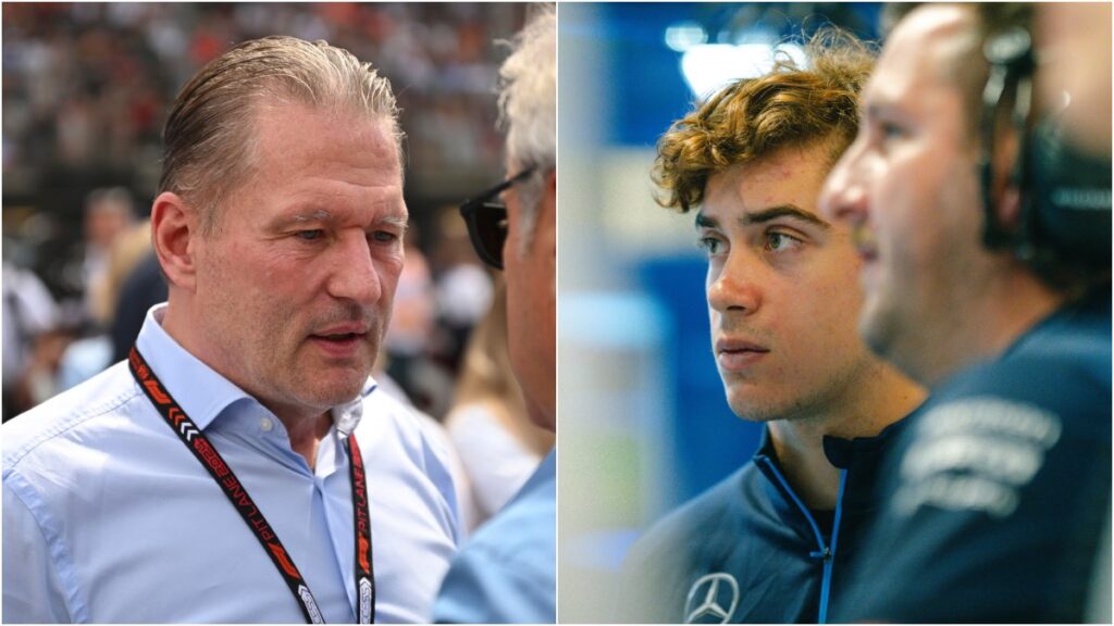 El padre de Max Verstappen opinó sobre Franco Colapinto | AP/@WilliamsRacing