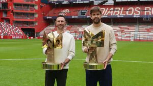 Gerard Piqué presenta las Finales de la Kings League en el Estadio Nemesio Diez