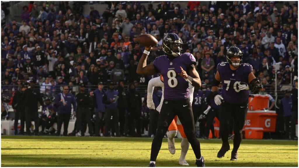 Lamar Jackson vuelve a tener un buen momento con Ravens | Reuters