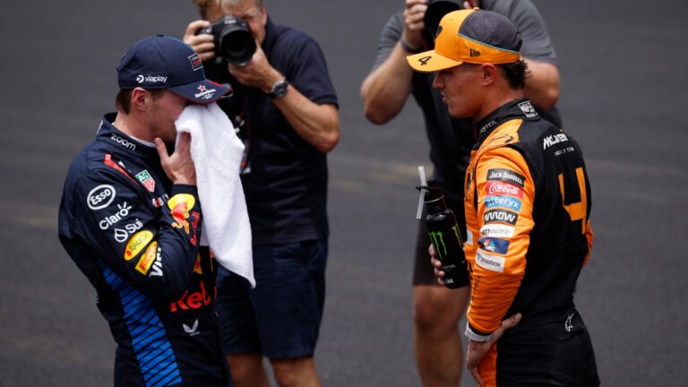 Norris lanza un dardo a Verstappen tras el GP de Brasil: “Para ellos fue suerte”