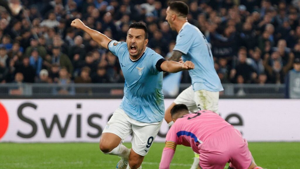 La Lazio venció de último minuto al Porto para obtener su cuarta victoria en la presente UEFA Europa League