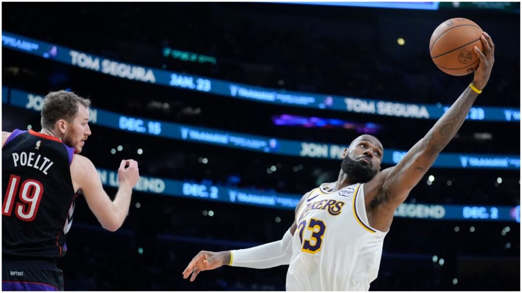 LeBron James, estrella de la NBA | AP