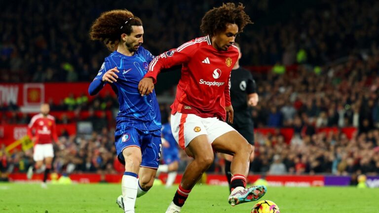 Manchester United y Chelsea dividen puntos en el debut de Ruud van Nistelrooy en la Premier League