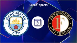 Manchester City vs Feyenoord, en vivo: Horario y dónde ver por TV el partido de la jornada 5 de la Champions League