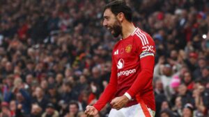 Bruno Fernandes comanda la goleada del Manchester United sobre el Leicester City