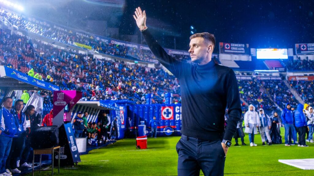 Martín Anselmi previo al partido de Cruz Azul