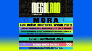 Megaland 2024 boletas en Colombia: ¿cuándo es el concierto, cuánto cuestan las entradas y quiénes están en el cartel?