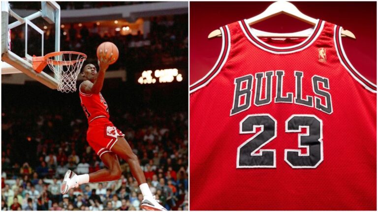 Camiseta usada por Michael Jordan con los Bulls se vende en una cifra histórica