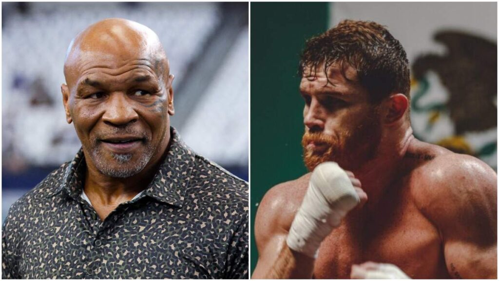 Mike Tyson vs Canelo Álvarez | Reuters y X:@Canelo