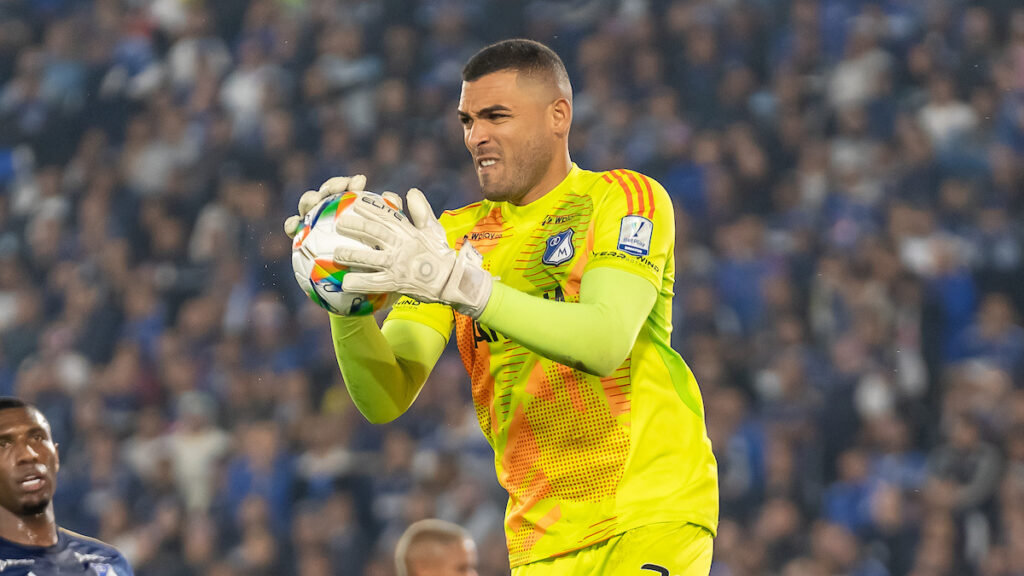 Álvaro Montero, en un partido de Millonarios. - Vizzor Image.