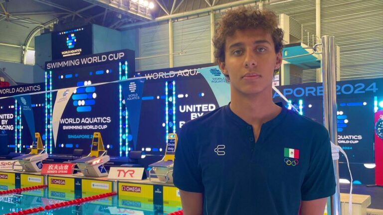 ¿Cómo le fue al mexicano Paulo Strehlke en la Copa del Mundo de Natación 2024?