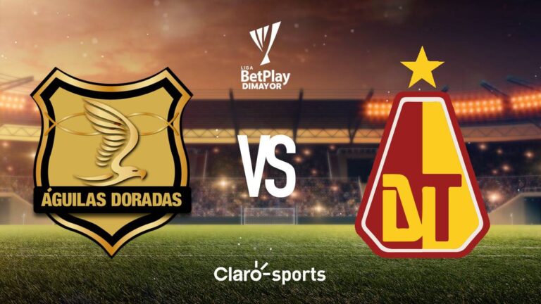 Águilas Doradas vs Deportes Tolima en vivo la Liga BetPlay Dimayor 2024-II: Resultado y goles de la jornada 16, en directo online