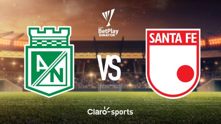 Atlético Nacional vs Santa Fe en vivo la Liga BetPlay Dimayor 2024-II: Resultado y goles de la jornada 16, en directo online