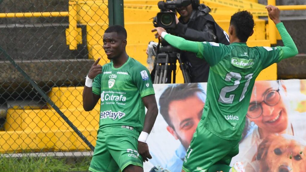 Equidad celebrando ante Deportivo Pasto / Vizzor