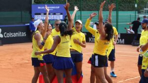 Colombia supera a Francia en los ‘playoffs’ de la Billie Jean King Cup