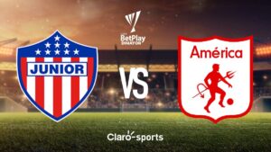 Junior vs América de Cali en vivo la Liga BetPlay Dimayor 2024-II: Resultado y goles de la fecha 1 cuadrangulares semifinales, en directo online