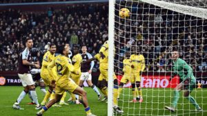 Aston Villa vs Crystal Palace: Resumen, goles y resultado final de la jornada 12, Premier League