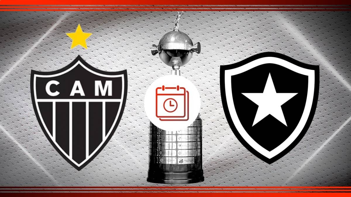 Atlético Mineiro vs Botafogo en vivo horario y dónde ver por TV la