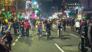 Así será la ciclovía nocturna en Bogotá