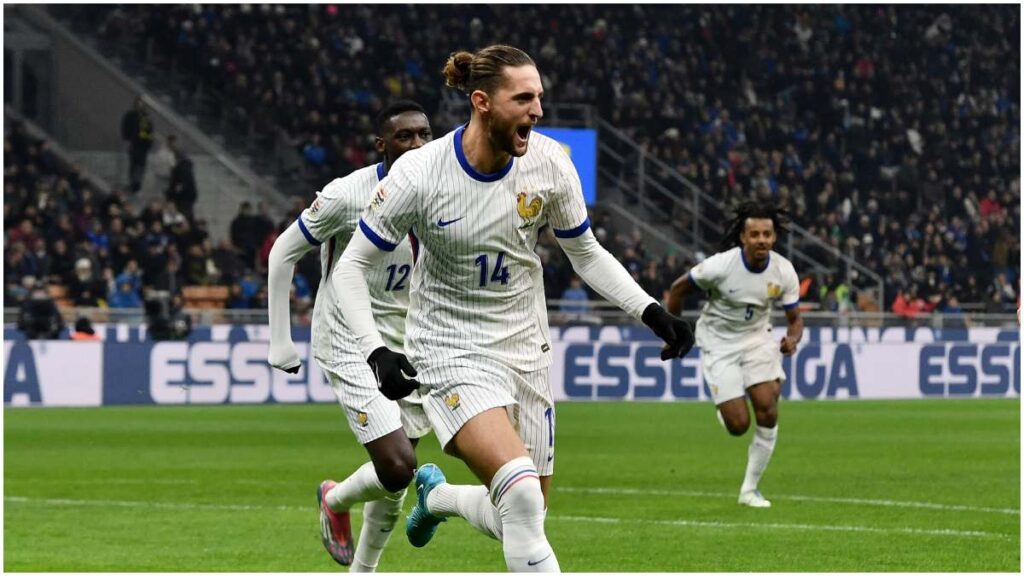 Rabiot mete su primer doblete con Francia | Reuters