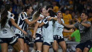 ¡Son bicampeonas! Rayadas viene de atrás para obligar los penaltis y coronarse ante Tigres Femenil