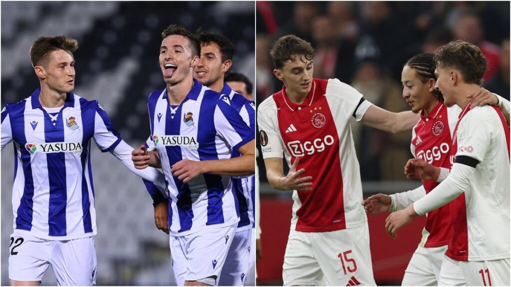 Real Sociedad vs Ajax, un atractivo de la jornada 4 de Europa League | @RealSociedad / Reuters