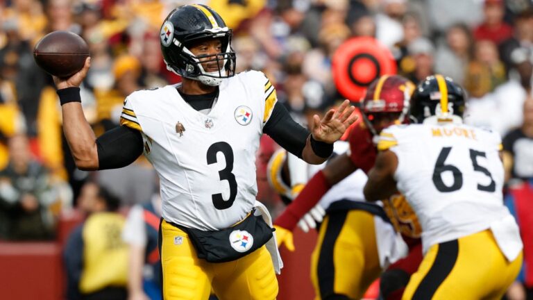 Russell Wilson encabeza la victoria de los Steelers sobre Washington con una gran remontada