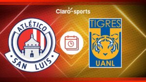 San Luis vs Tigres, en vivo: Horario y dónde ver el partido de ida de cuartos de final del Apertura 2024