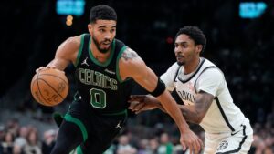 Tatum comanda la victoria ante Nets en tiempo extra