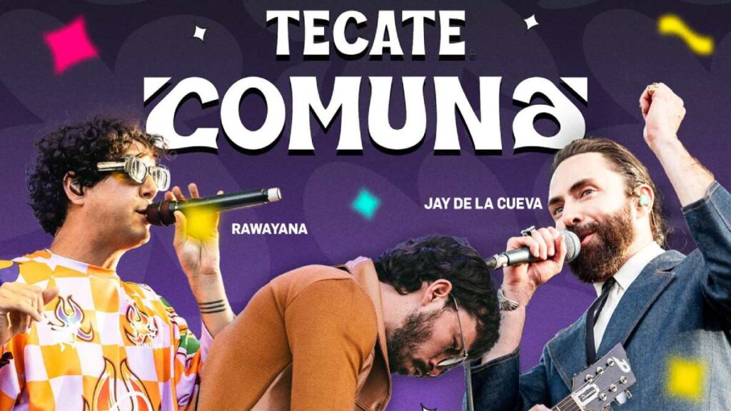 Tecate Comuna, horarios y artistas en Puebla 23 de noviembre