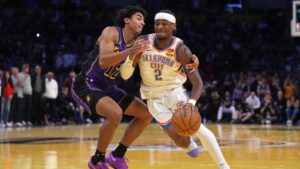 El Thunder derrota a Lakers con 36 puntos de Shai Gilgeous-Alexander