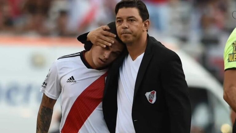 Gallardo sueña con Juanfer en River: “Lo quiero, me da alegría observarlo jugar… nunca se sabe que puede pasar”