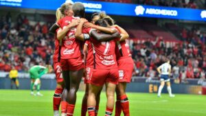 Toluca sorprende a Rayadas en la ida de los cuartos de final de la Liga MX Femenil