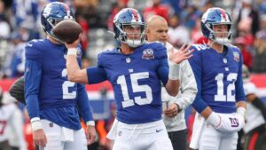 ¡Alarmas en los Giants! Tommy DeVito sufre lesión y está en duda ante Cowboys en el Thanksgiving Day