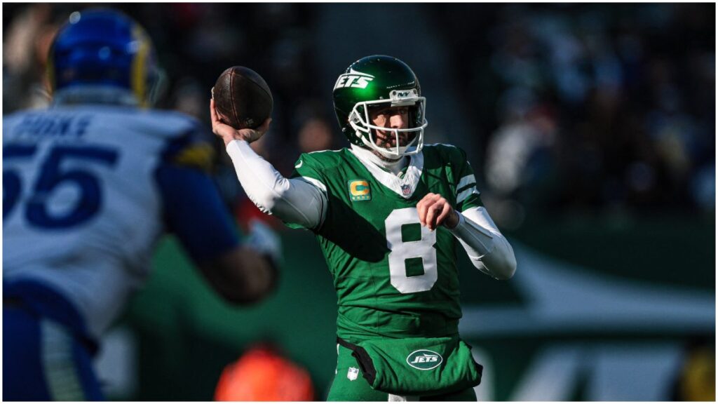 Aaron Rodgers, mariscal de campo de los Jets | Reuters