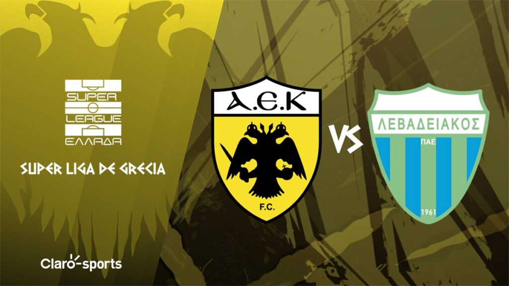 AEK Atenas vs Levadiakos, en vivo la Superliga de Grecia. Claro Sports