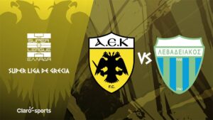 AEK Atenas vs Levadiakos, en vivo el streaming de la jornada 16 de la Super Liga de Grecia