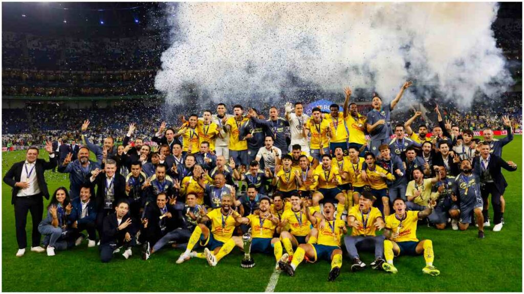 América celebra el tricampeonato de la Liga MX | Reuters