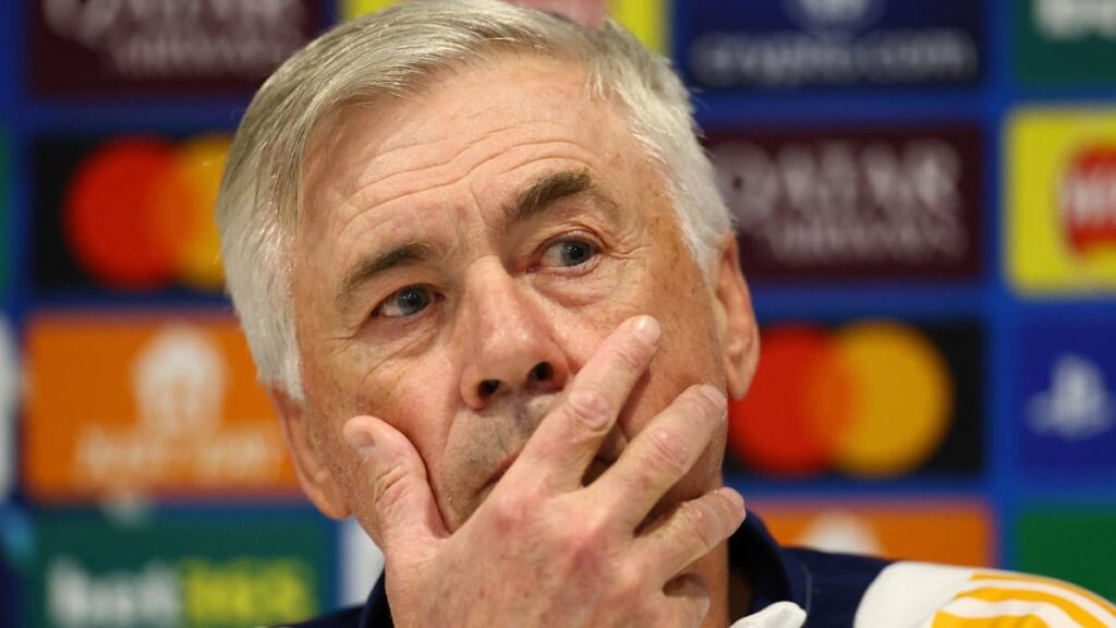 Ancelotti dejó frases polémicas previo al duelo de Champions, Reuters