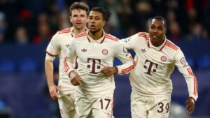 El Bayern golea al Shakhtar y se mantiene firme en los primeros puestos de la Champions League